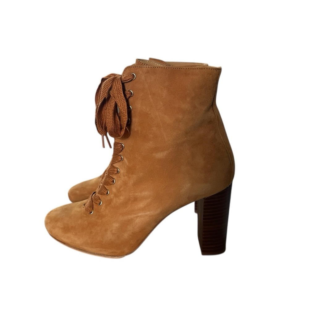 Sézane High Boots Alicia Ocre sz 38